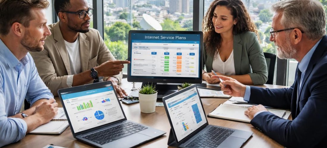 explore and compare top business internet service providers to find the best plans that suit your company's needs for speed, reliability, and cost-effectiveness.