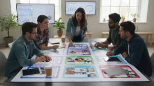 planable simplifies content management by enabling seamless collaboration and scheduling across multiple social media platforms, helping teams streamline their workflow and boost productivity.