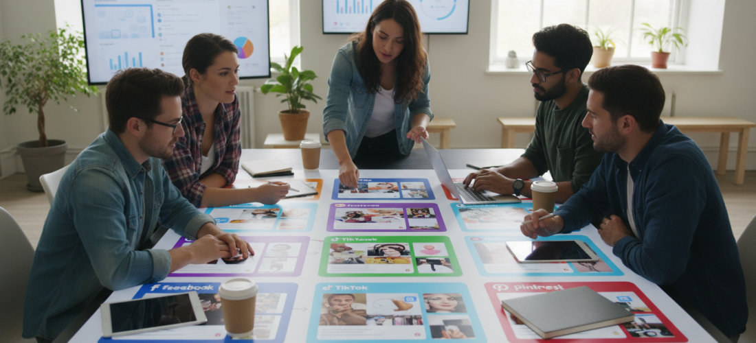 planable simplifies content management by enabling seamless collaboration and scheduling across multiple social media platforms, helping teams streamline their workflow and boost productivity.